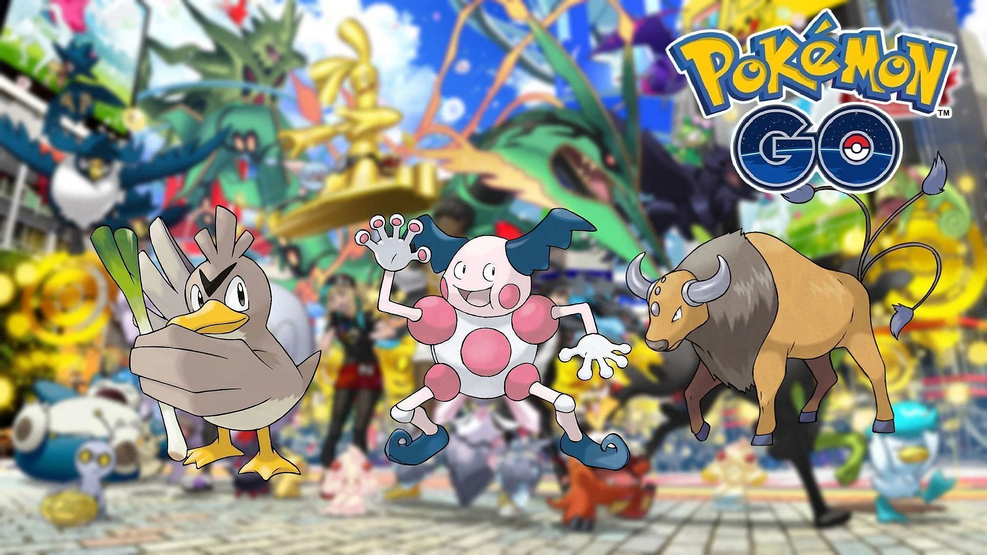 Pokémon Go - como apanhar os Pokémon Exclusivos Tauros, Kangaskhan, Mr.  Mime, Farfetch'd, Heracross e Corsola