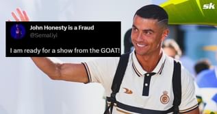 "Another 0-5", "Ready for a show from the GOAT" - Fans react as Cristano Ronaldo leads the line for Al-Nassr agaisnt Benfica in friendly