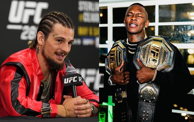 "F***ing legendary" - Sean O'Malley hails Israel Adesanya as the greatest UFC champion of all time