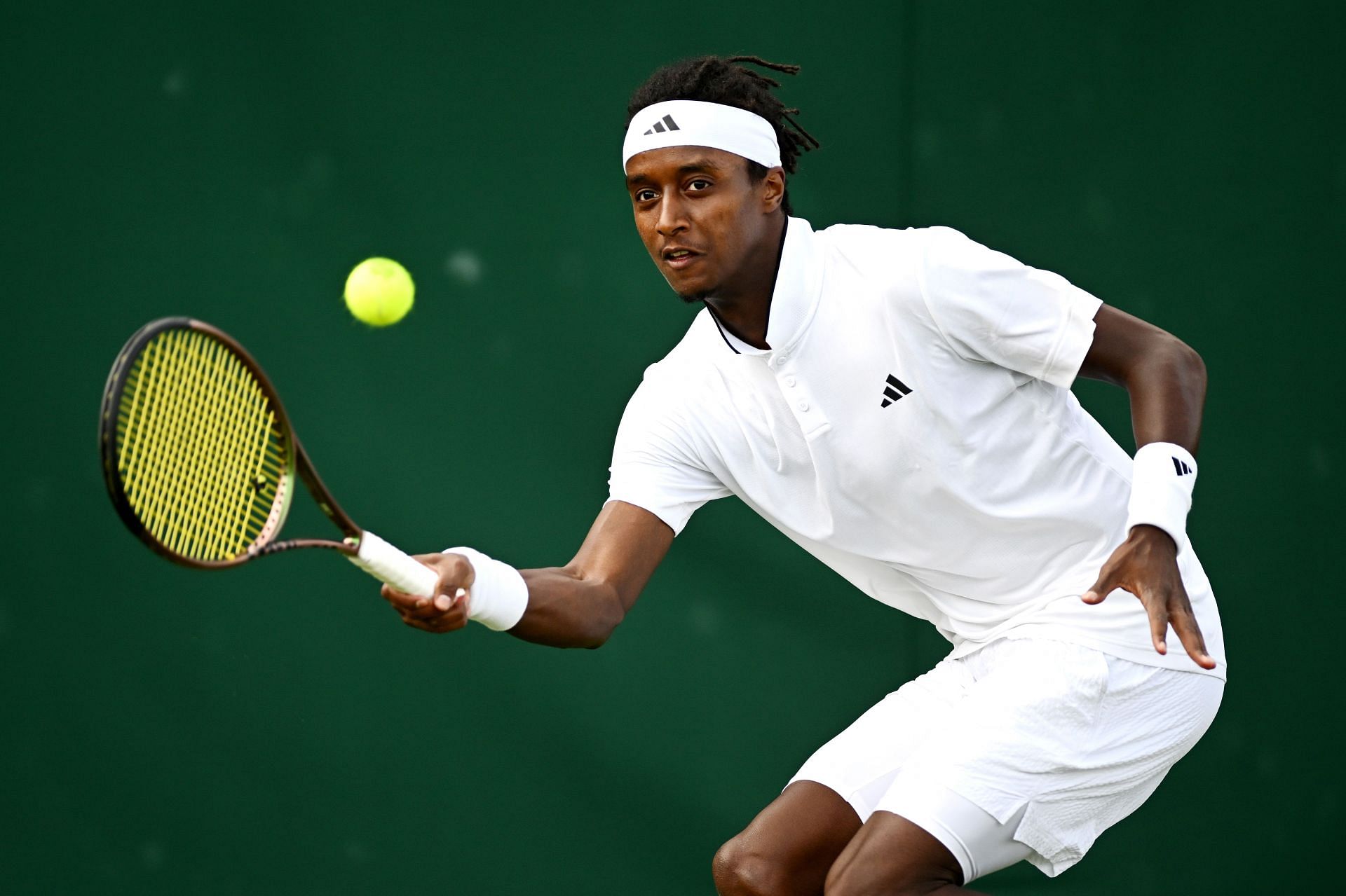 Mikael Ymer at the 2023 Wimbledon Championships.