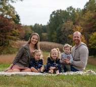 Zach Wentz's Kids and Wife - Image courtesy - Zach Wentz’s Instagram