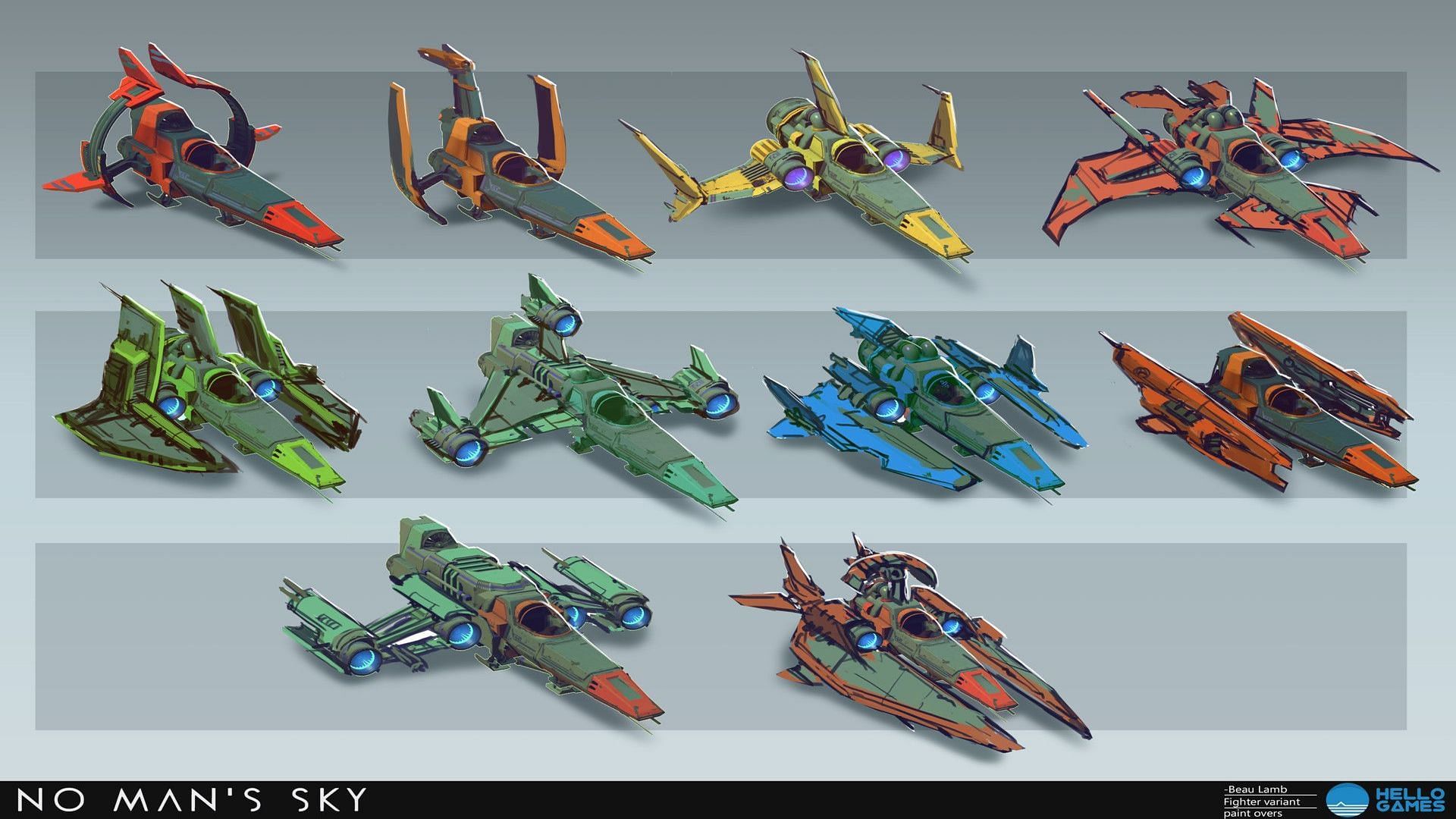 Choose and collect them all (Image via Hello Games)