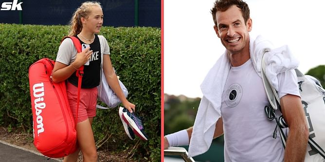 "I'm too shy to talk to Andy Murray, when I see him I try to leave the facility super quick" - Mirra Andreeva