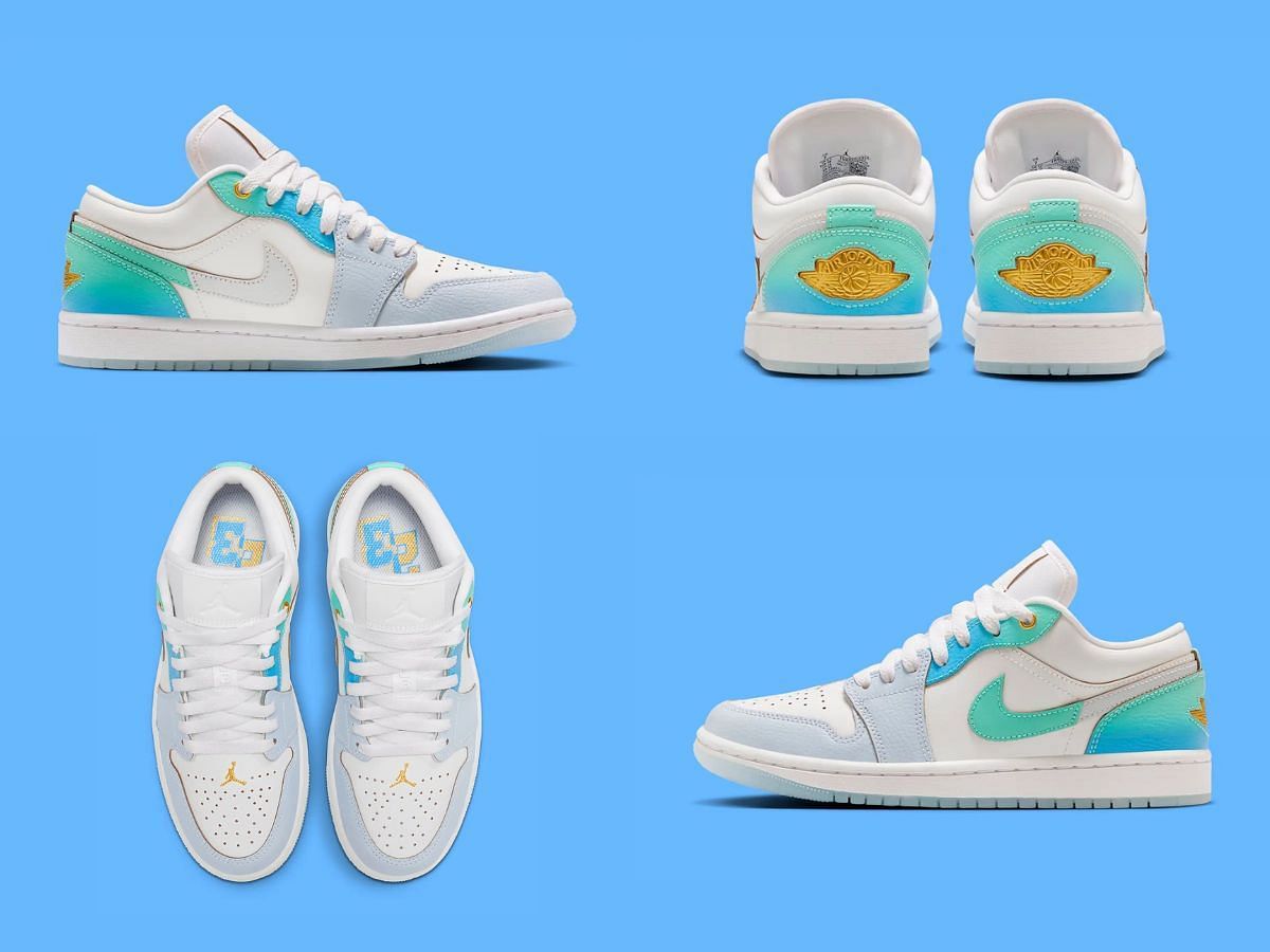 Air Jordan 1: Nike's Air Jordan 1 Low Split Swoosh shoes: Everything we ...