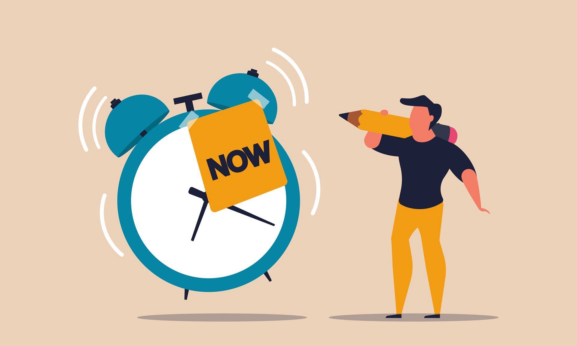 How do we start addressing the now instead of waiting on it? (Image via Vecteezy/ Vecteezy)