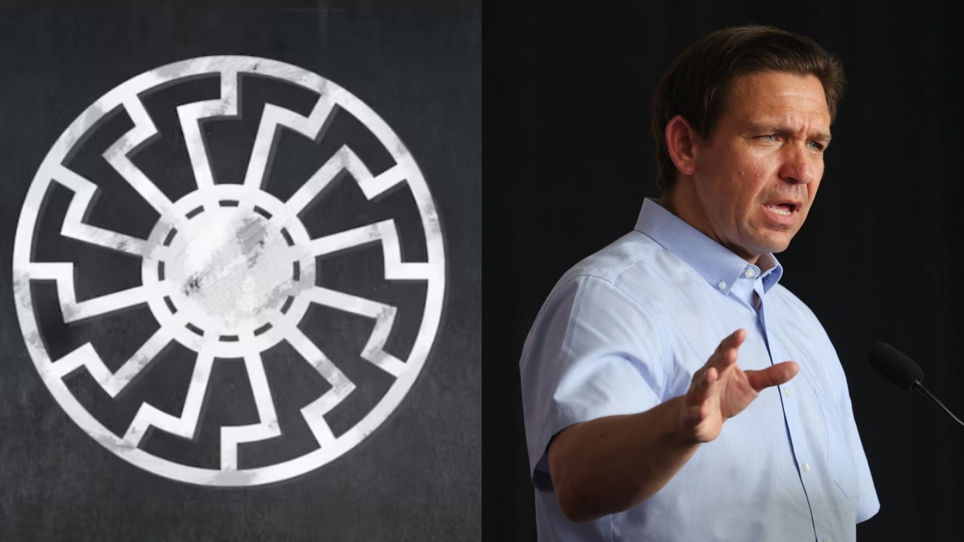 Ron DeSantis campaign video featuring Sonnenrad raises eyebrows online (Image via Getty Images)