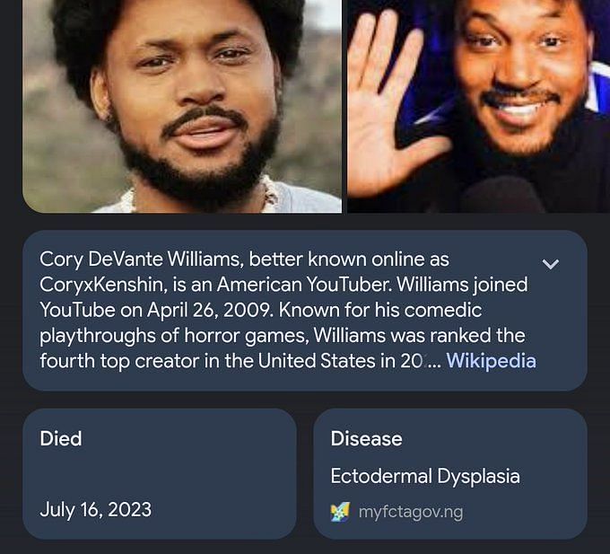 Is CoryxKenshin alive? Google death claim sends fans into a meltdown