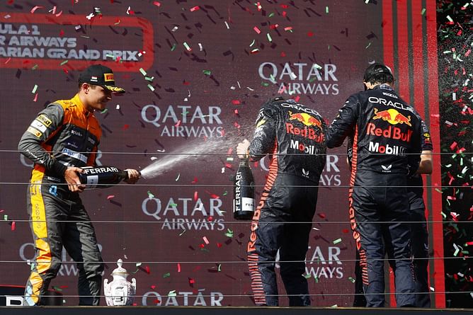 How long does it take to make the €40,000 F1 Hungaring GP trophy that Lando Norris broke?