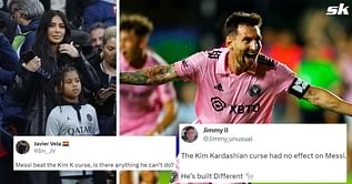 “The realest GOAT”, “Built different” – Fans ecstatic as Lionel Messi ends Kim Kardashian curse during stunning Inter Miami debut