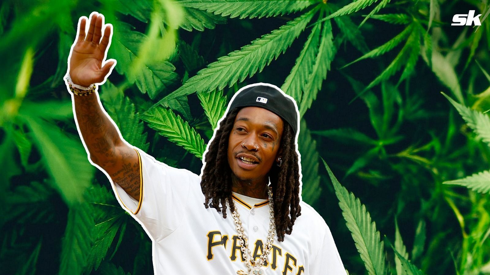 MLB on X: Pittsburgh native @wizkhalifa threw out the first pitch