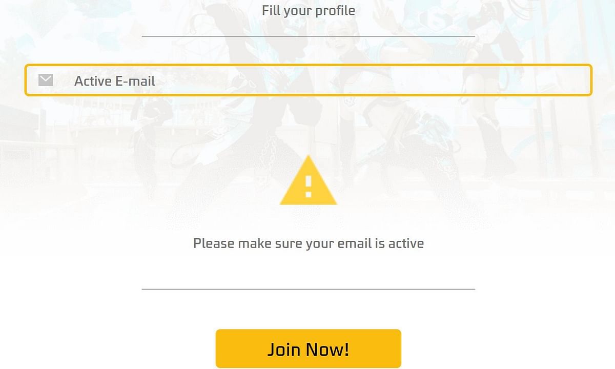 How to register for Free Fire OB41 Advance Server