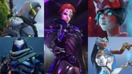 Team comp with Ramattra, Symmetra, Genji, Moira, and Kiriko (Image via Blizzard Entertainment & Sportskeeda)