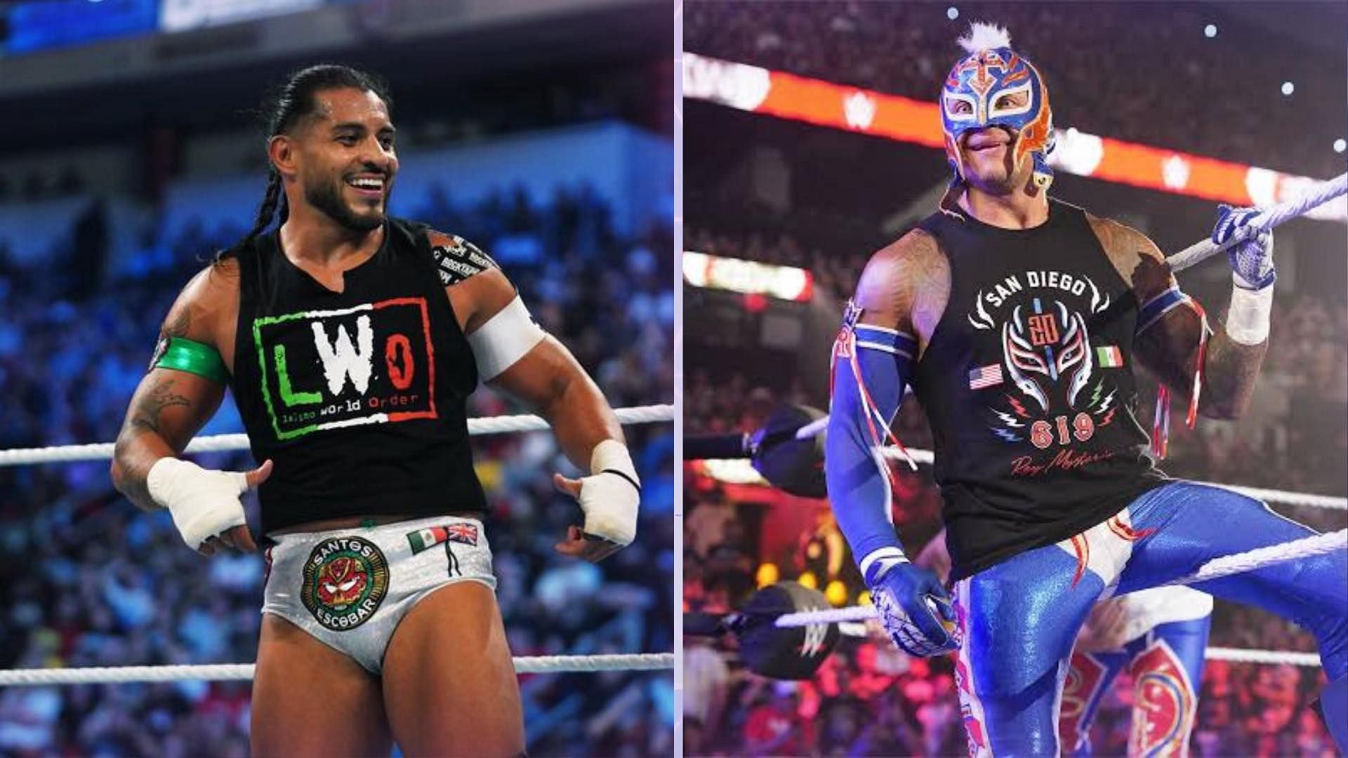 Santos Escobar and Rey Mysterio will clash on WWE SmackDown
