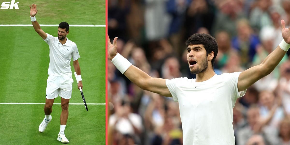 Carlos Alcaraz will take on Novak Djokovic in Wimbledon final
