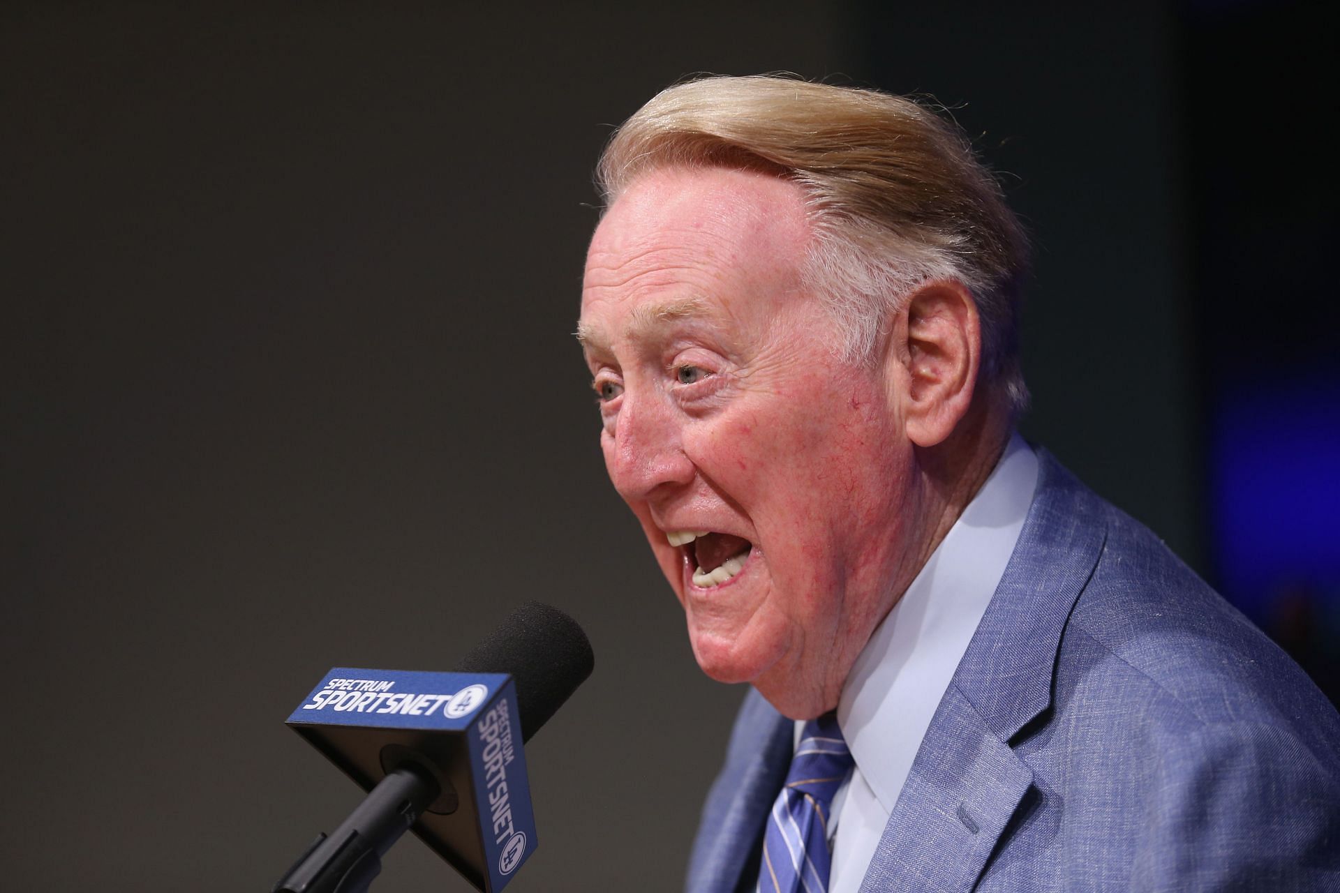 Vin Scully called games for the LA Dodgers for a remarkable 67 years. From 1950 until his retirement in 2016.