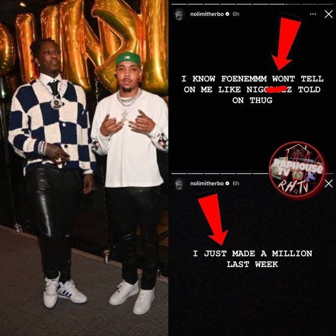 What did G Herbo say about Young Thug? Former agrees to plead guilty in