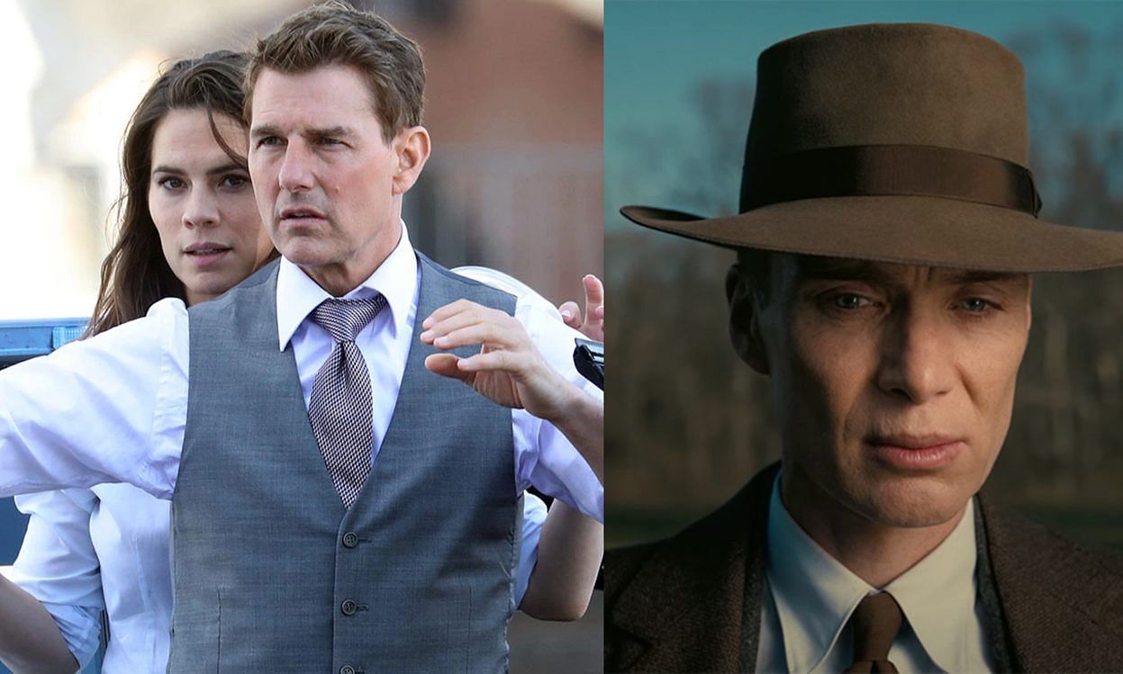 Mission: Impossible 7 and Oppenheimer (Image via Universal/Paramount)