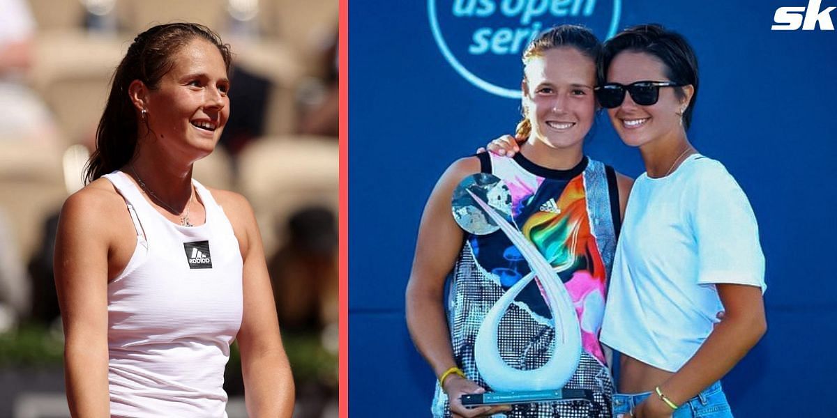 Daria Kasatkina and girlfriend Natalia Zabiiako