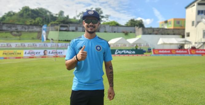 "Ab hoga Dangal" - Suryakumar Yadav reacts with a meme as Ishan Kishan makes Test debut vs West Indies