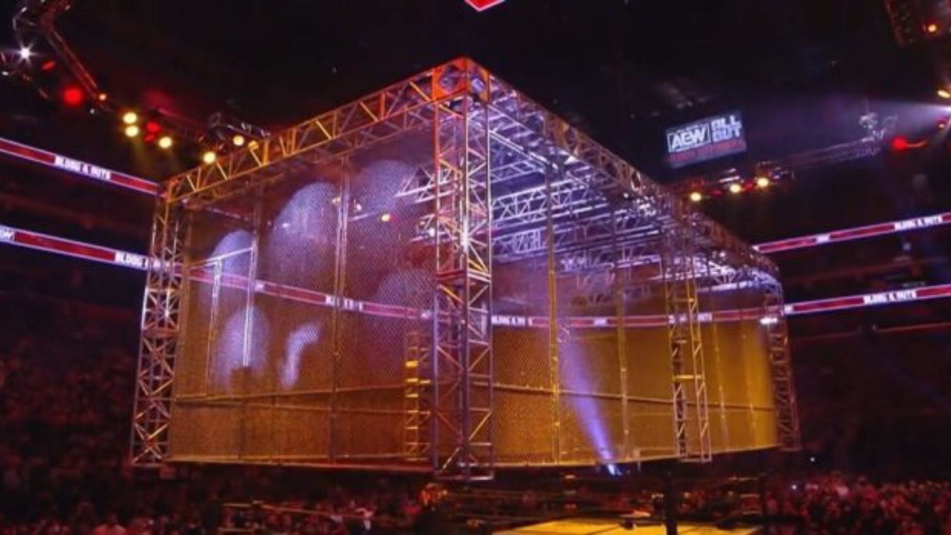 Why did no one get thrown off the AEW Blood and Guts cage?