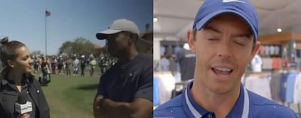 Watch: Throwback to golf stars including Tiger Woods and Rory Mllroy adding a 'funny' twist to their interviews at the 2019 Players Championship