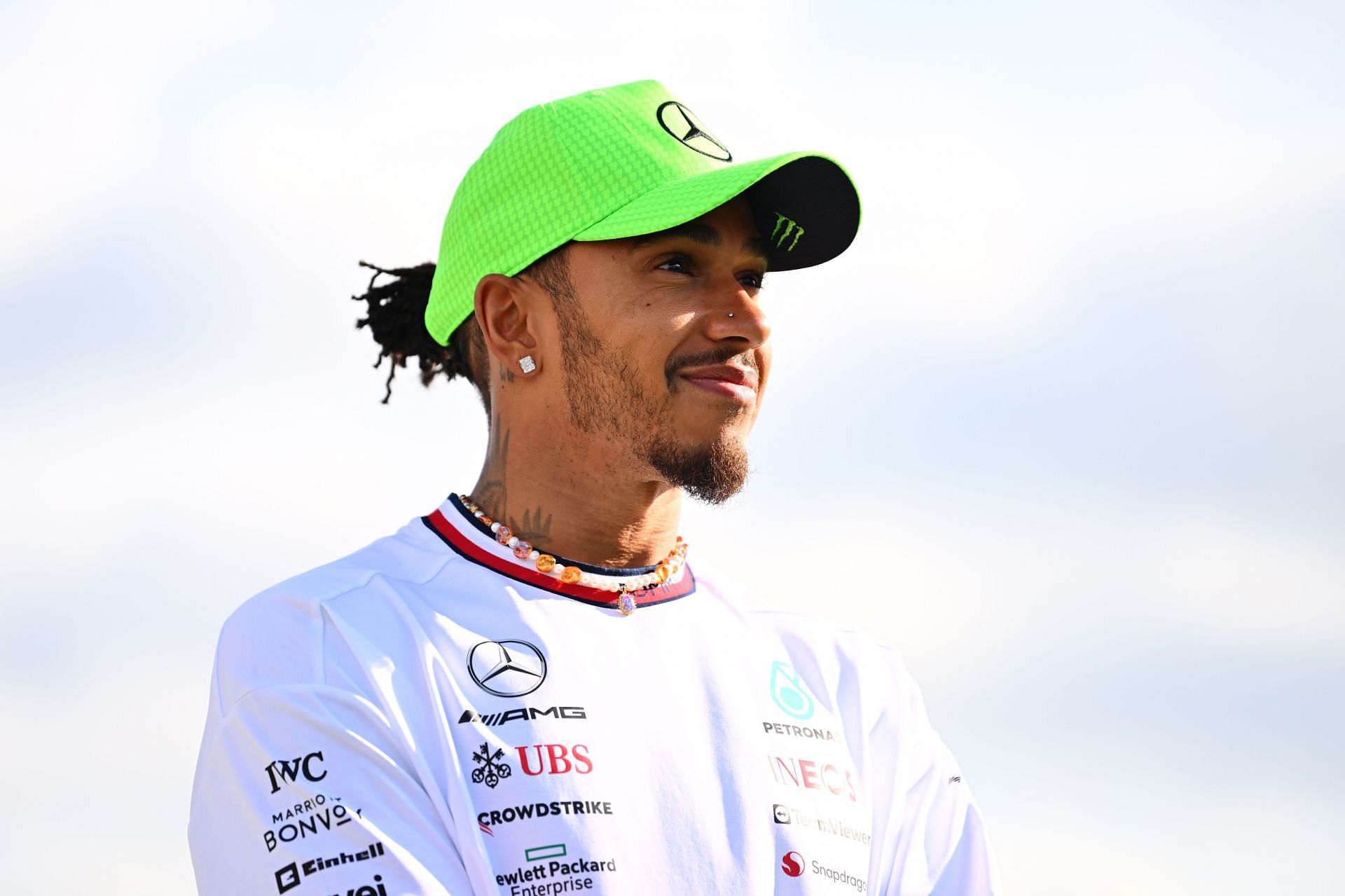 Mercedes driver Lewis Hamilton