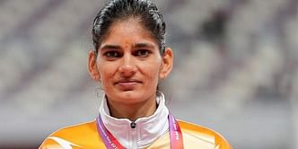 Parul Choudhary wins gold in Women's 3000m steeplechase at Asian Athletics Championship in Bangkok