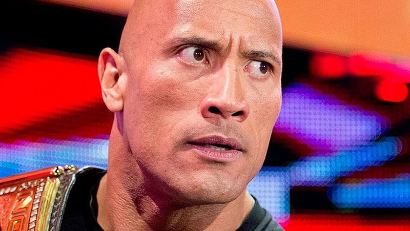 The Rock Eyebrow Raise In The Gym Workout GIF