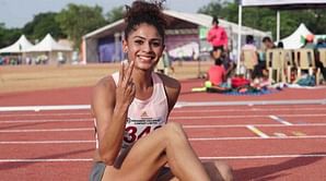 Harmilan Bains shines at Birmingham University Grand Prix 2023 Athletics Meet