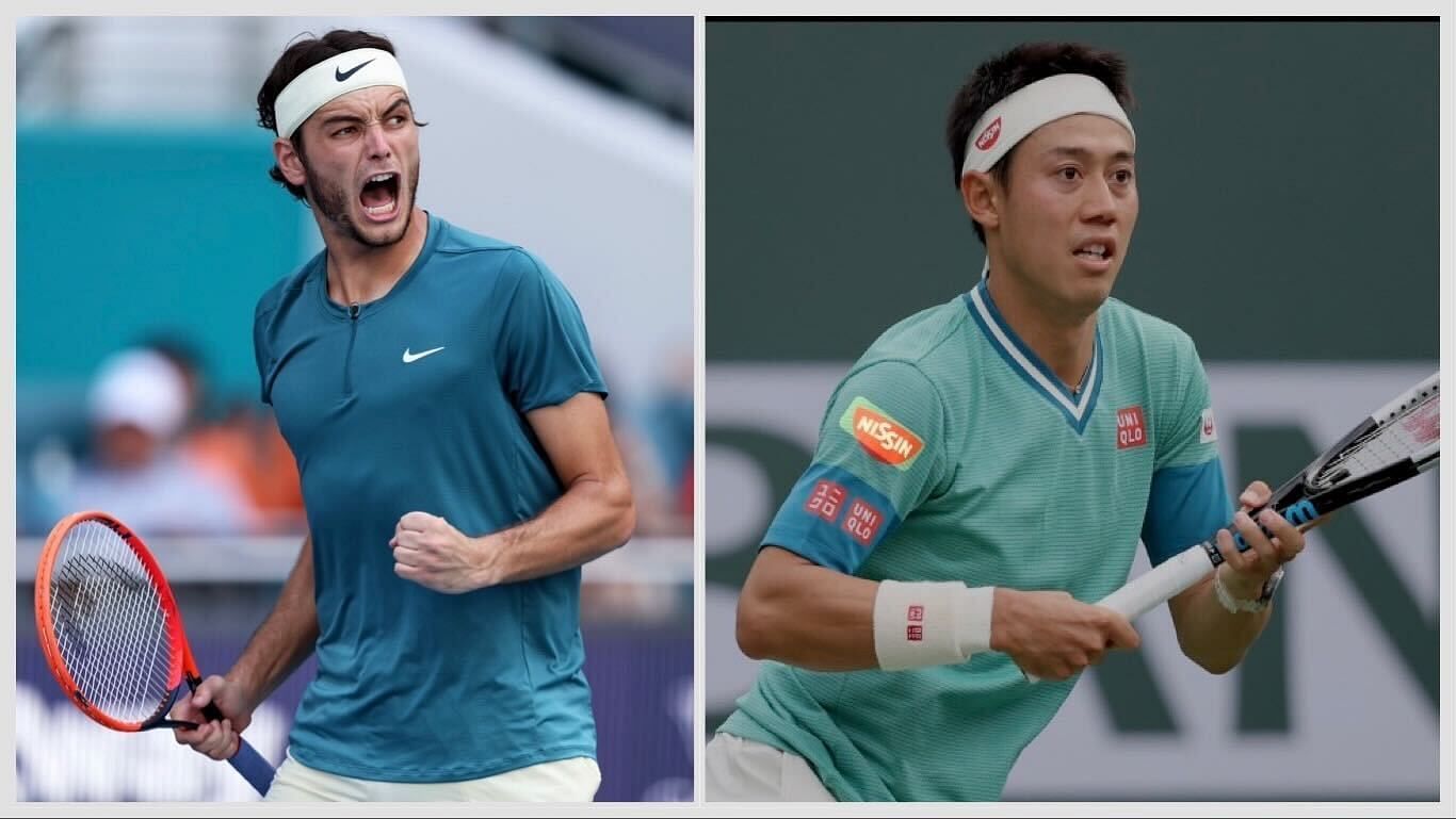 Taylor Fritz vs Kei Nishikori is one of the quarterfinal matches at the 2023 Atlanta Open.