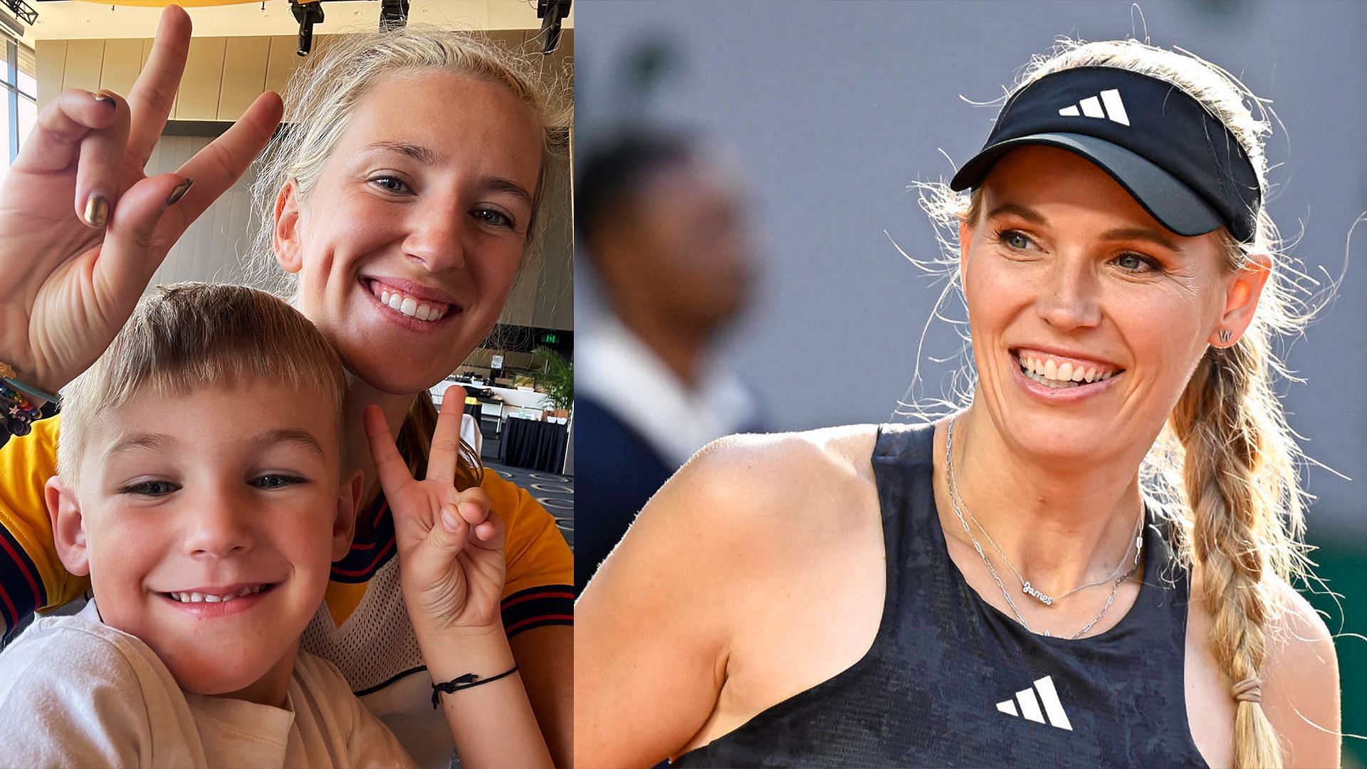 Caroline Wozniacki Victoria Azarenka son Leo