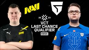 NAVI vs Giants Gaming - VCT EMEA LCQ 2023 Grand finals: Predictions, where to watch, and more
