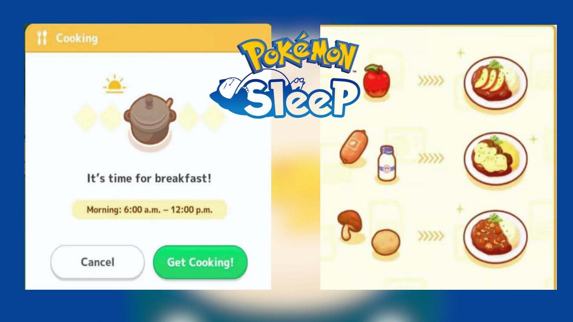 What are you preparing for the dish? (Image via Niantic/SELECT BUTTON)