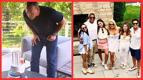 Yankees legend Alex Rodriguez discovers age catching up as blowing out birthday candles becomes a workout