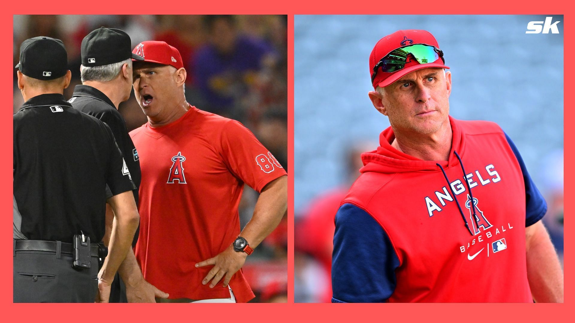 Huge Mike Trout strikeout call, Phil Nevin ejection leads to