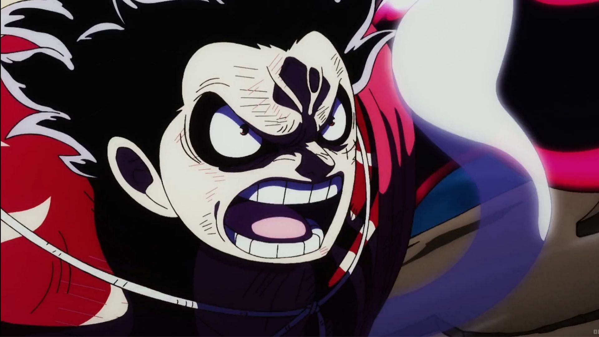 Gear 4 Luffy as seen in One Piece episode 1069 (Image via Toei)