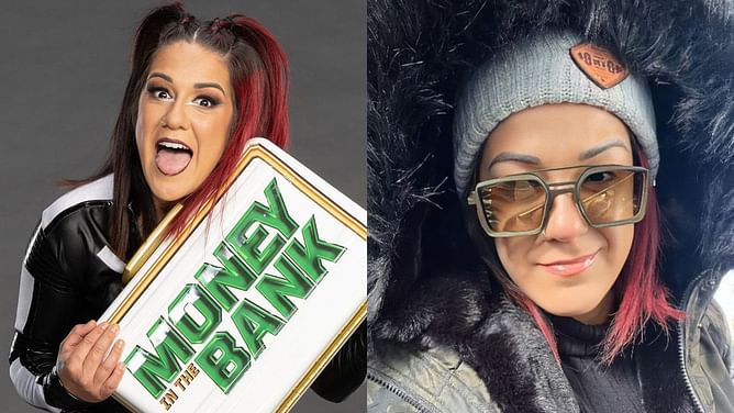 Bayley reveals what she keeps in the Money in the Bank briefcase; taunts fellow star