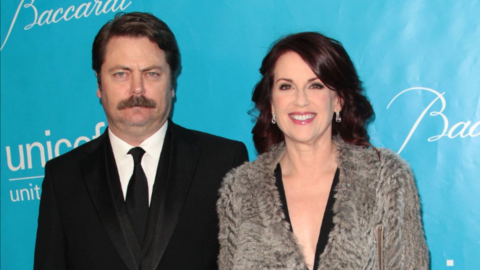 Nick Offerman and Megan Mullally (Image via IMDb)