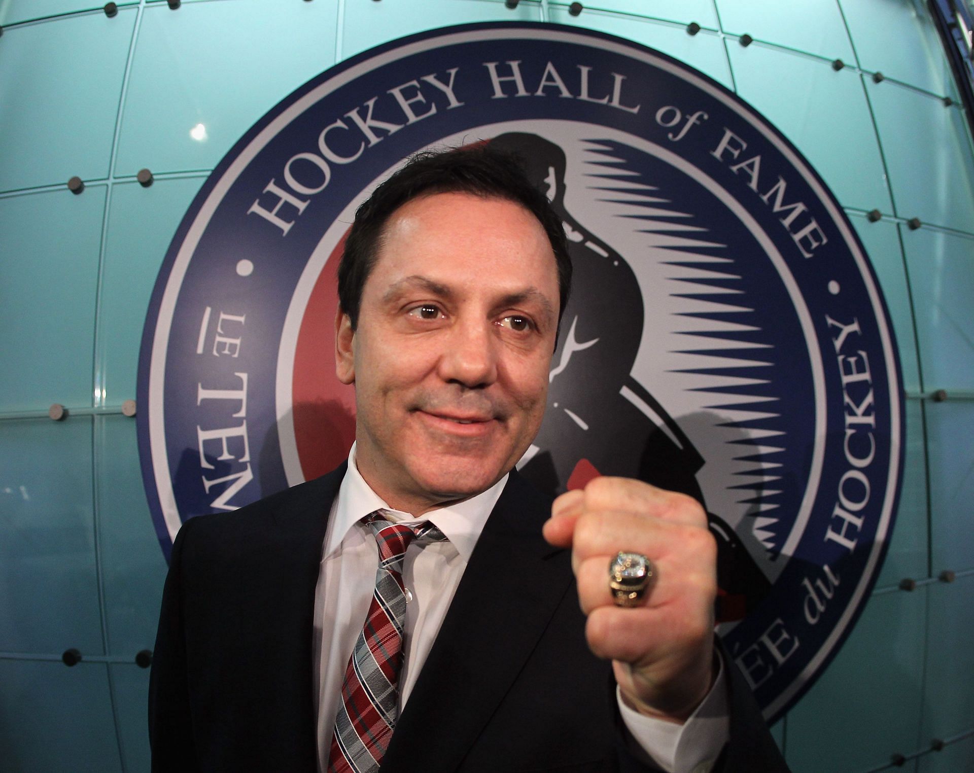 Doug Gilmour at the 2011 Hockey Hall Of Fame Induction