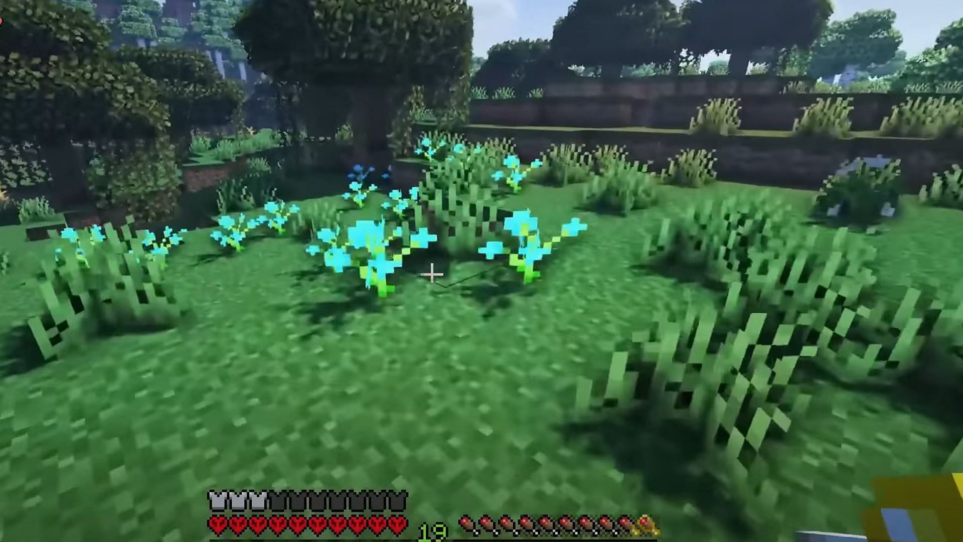 Blue Orchid (Image via Mojang Studios)