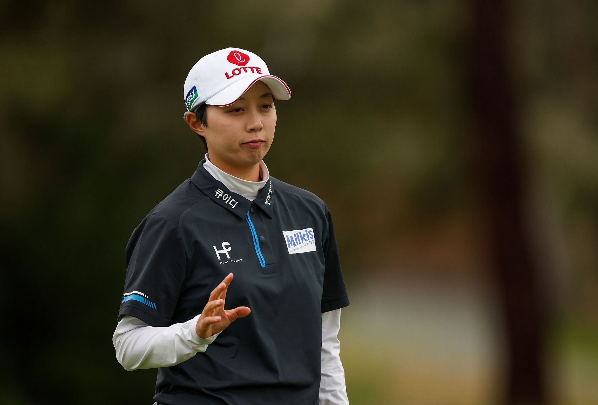 Hyo Joo Kim during the 78th US Women's Open, Round One