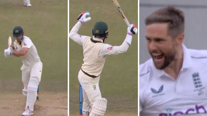 [Watch] Chris Woakes' double-strike puts England in command at Headingley