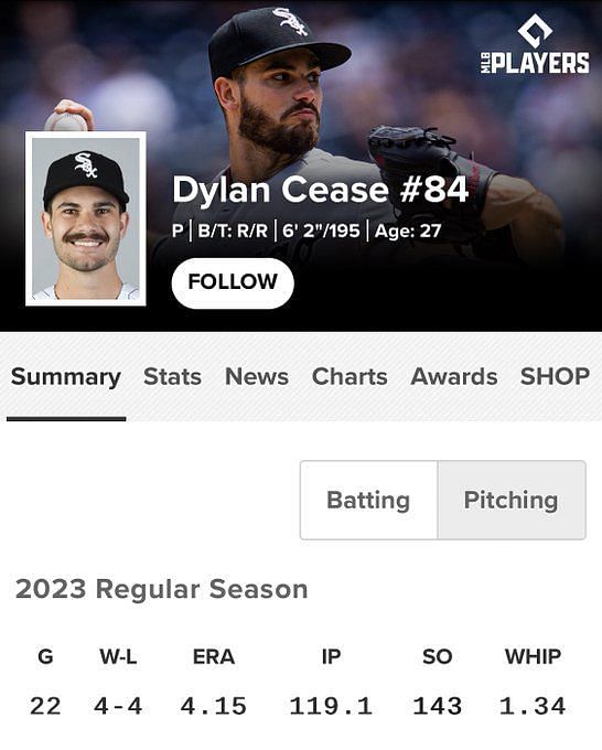 Dylan Cease Baseball GIF - Dylan Cease Baseball Pitcher - Discover