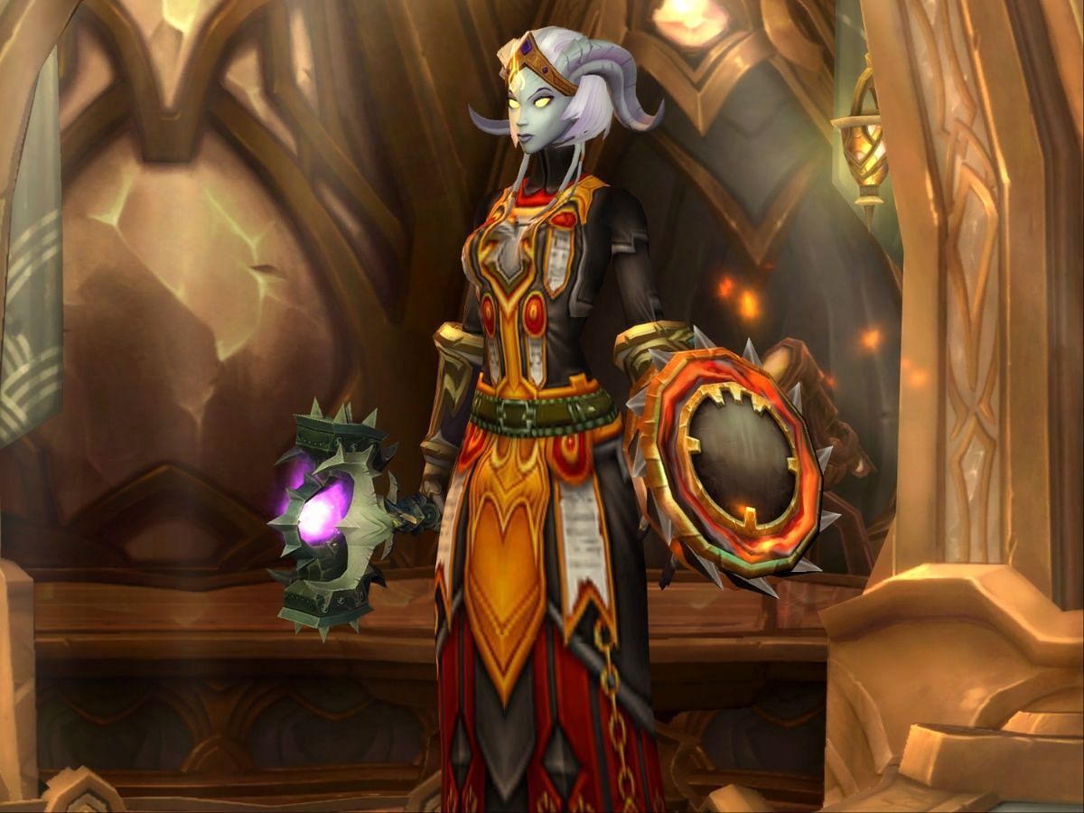 Paladin in WoW (Image via Blizzard Entertainment)