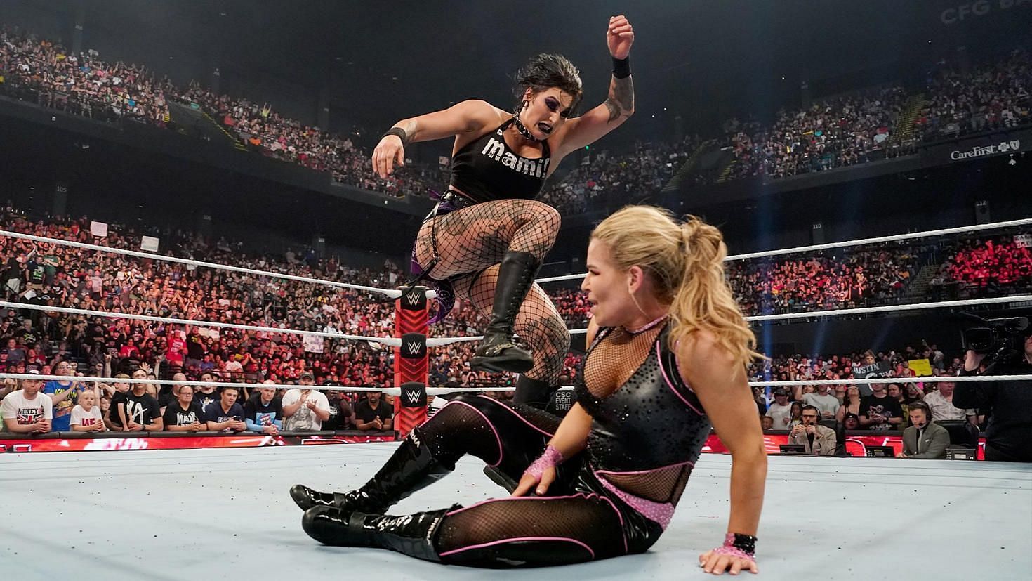 Rhea Ripley defeated Natalya on Monday Night RAW