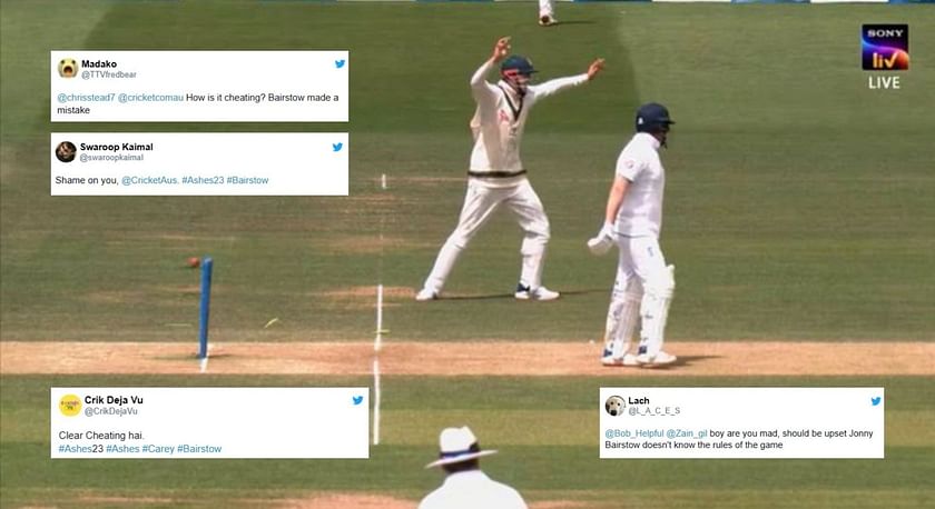 “Cheating” – Twitterati split over Jonny Bairstow’s controversial ...