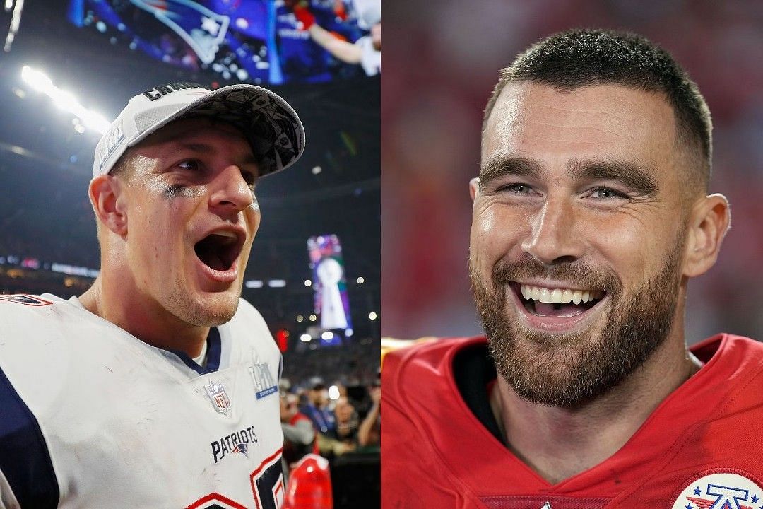 The Travis Kelce/Rob Gronkowski debate continues after Super Bowl LVII