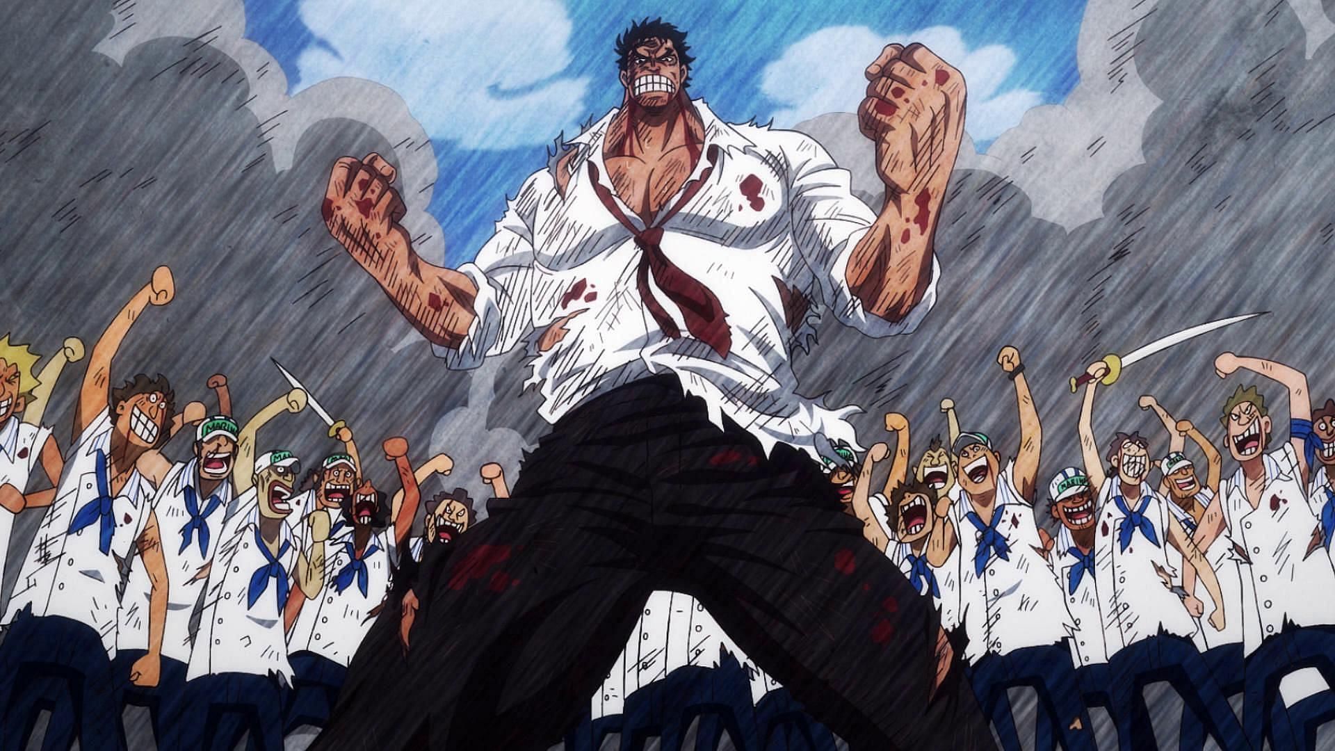 What If Garp Eat Gura Gura no Mi 