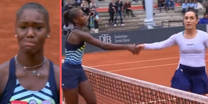 "That was pathetic'" - Serena Williams' former coach slams Martina Trevisan over controversial handshake with Noma Noha Akugue after Hamburg loss