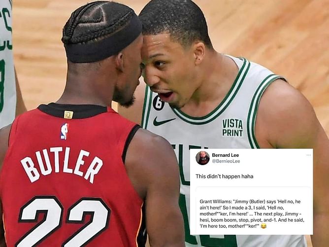 “This didn’t happen” - Jimmy Butler’s agent calls out Grant Williams for lying